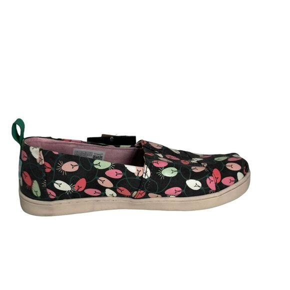 TOMS Forged Iron Glow in Dark Tree Lights  Alpargata Youth 4.5 (woman’s 6-6.5) - Picture 6 of 12